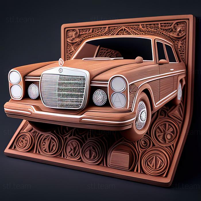 3D model Mercedes Benz 260 D (STL)